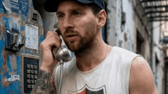 El video con IA de Messi y las estrellas del Mundial retratados como marginales