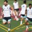 Argentina continue knockout preparations in scorching Kansas City heat