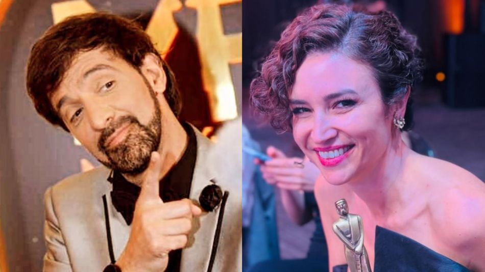 Walter Leiva y Julia Mengolini