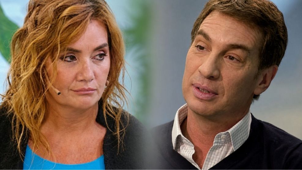 Nancy Pazos y Diego Santilli