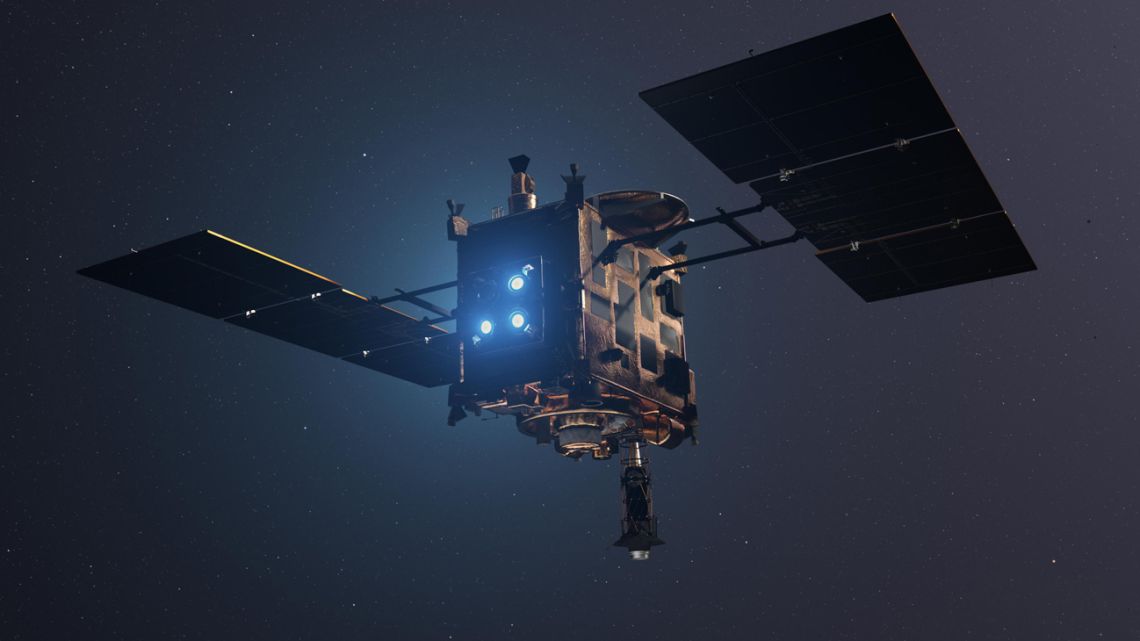 La sonda de Japón se prepara para un histórico acercamiento al asteroide Torifune