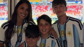Revelaron por qué Thiago Messi no fue con Antonela Roccuzzo a ver el último partido de la selección