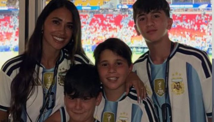 Revelaron por qué Thiago Messi no fue con Antonela Roccuzzo a ver el último partido de la selección
