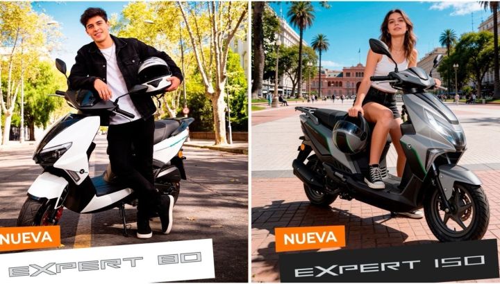 Corven Motos renueva su línea de scooters con los nuevos Expert 80 y Expert 150