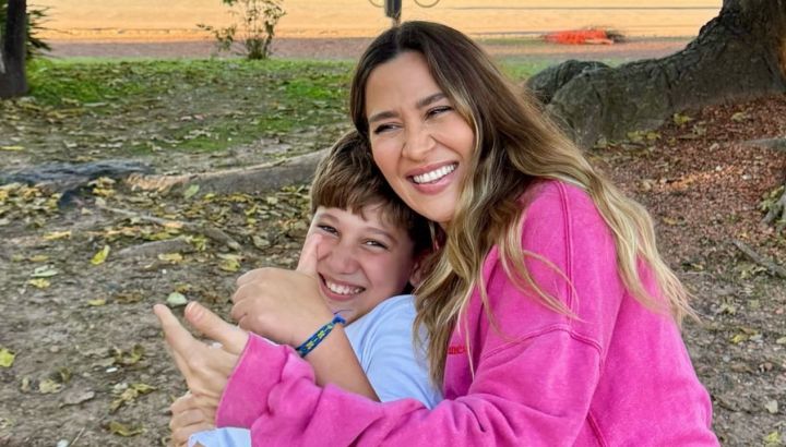 Jimena Barón mostró la confusa conversación con su hijo, Momo, antes que viaje al Mundial y causó furor