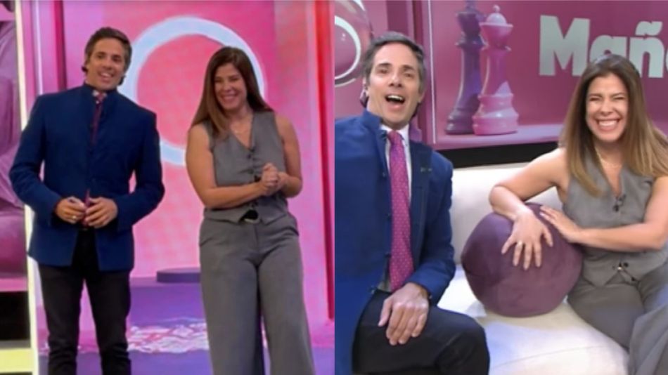 Cecilia Insinga y Robertito Funes Ugarte