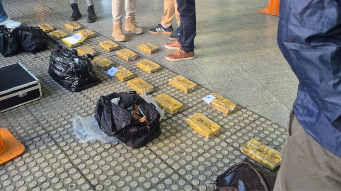 Córdoba: incautaron más de 126 kilos de droga valuados en más de $4.700 millones