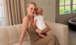 Daniela Christiansson celebró los 6 meses de vida de su hijo, Lando, con fotos inéditas mostrando su rostro
