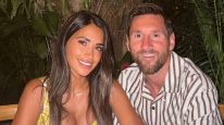 Antonela Roccuzzo y Lionel Messi
