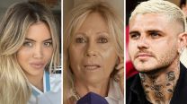 Wanda Nara, Ana Rosenfeld y Mauro Icardi