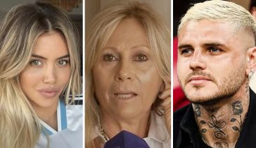 Wanda Nara, Ana Rosenfeld y Mauro Icardi