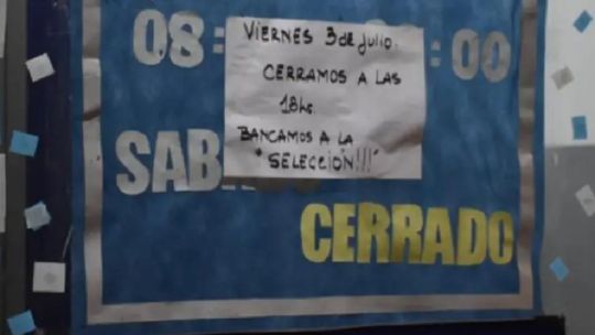 Horario corrido: cómo atenderán los comercios el viernes por el partido de Argentina