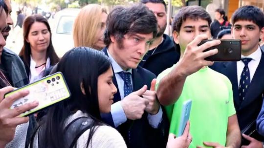Elecciones 2027: según un relevamiento, "la mitad de los jóvenes prácticamente apoya la gestión de Javier Milei”