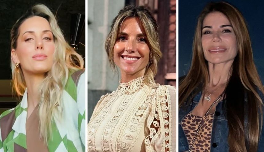 Anita Espasandín, María Belén Ludueña y Zulemita Menem