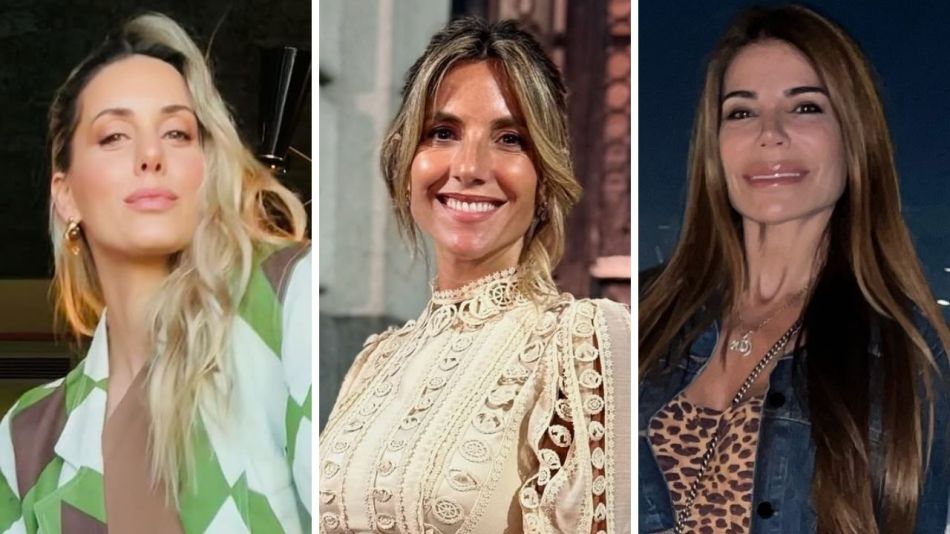 Anita Espasandín, María Belén Ludueña y Zulemita Menem