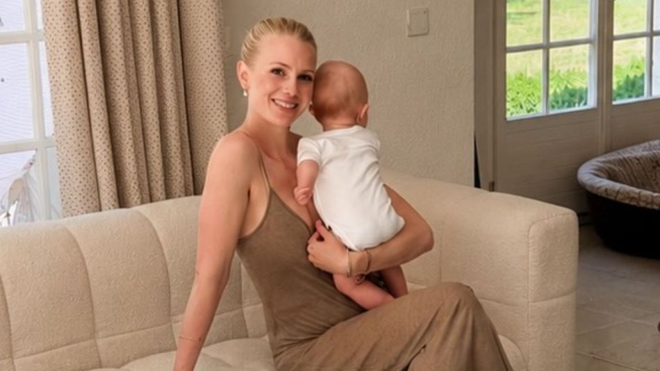 Daniela Christiansson junto a Lando