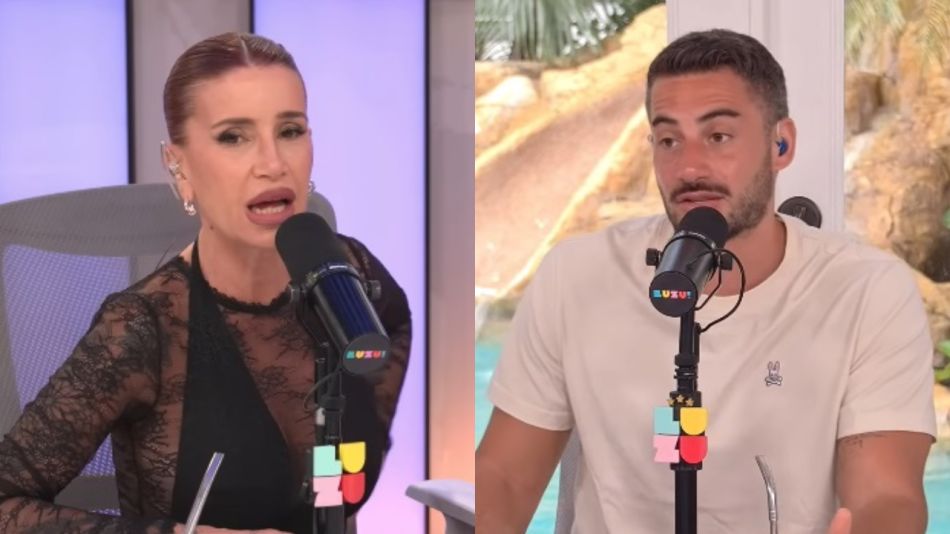 Florencia Peña y Nico Occhiato en Luzu TV