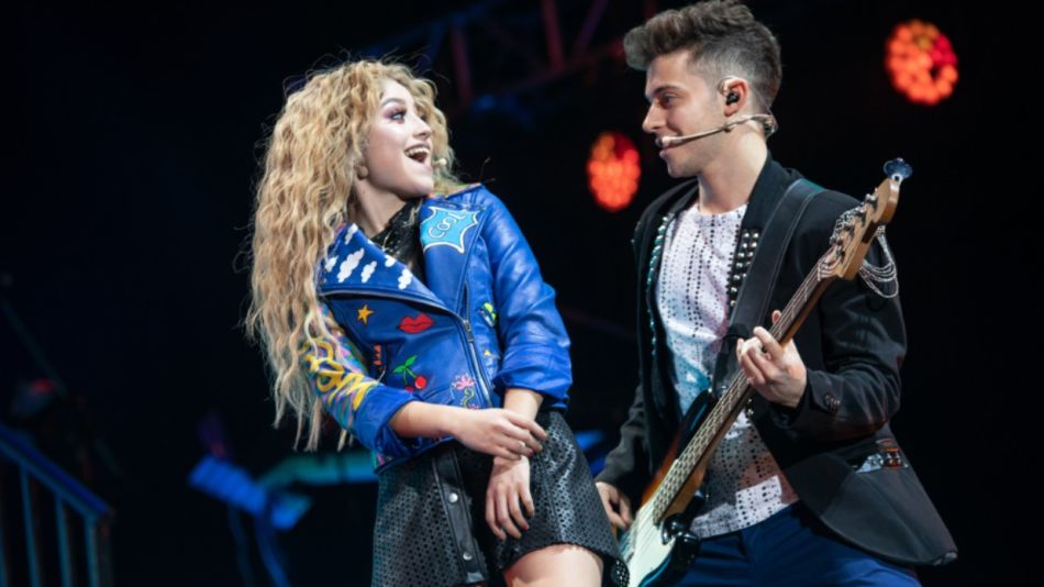 Karol Sevilla y Ruggero Pasquarelli