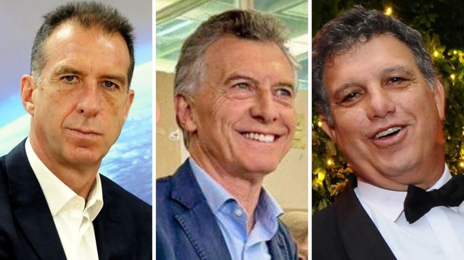 Mauricio Macri y sus hermanos