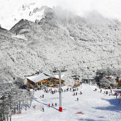 Cerro Castor ya abrió la temporada de esquí.