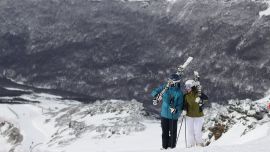 Cerro Castor ya abrió la temporada de esquí.