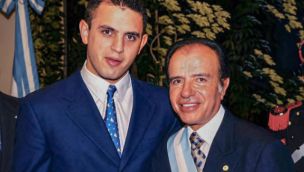 Carlos Menem y Martín Menem