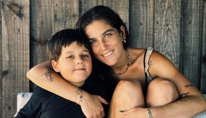 Juana Repetto y su hijo Toribio