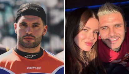 La China Suárez y Mauro Icardi-Franco Deambrosi