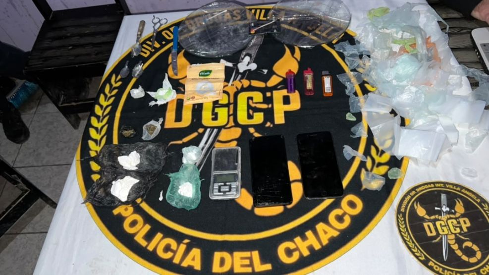Allanamiento antidrogas en Chaco