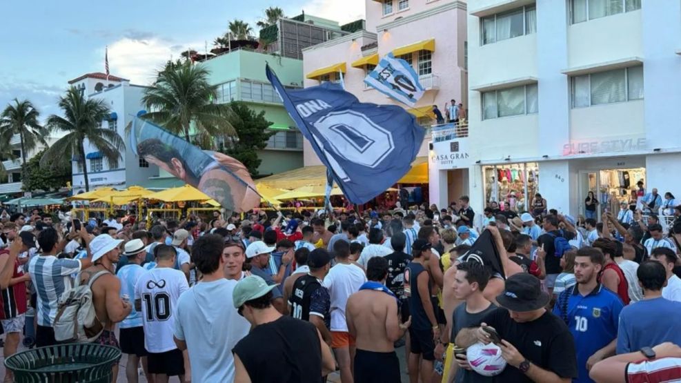banderazo en miami