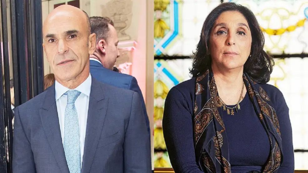 Gustavo Arribas y Silvia Majdalani