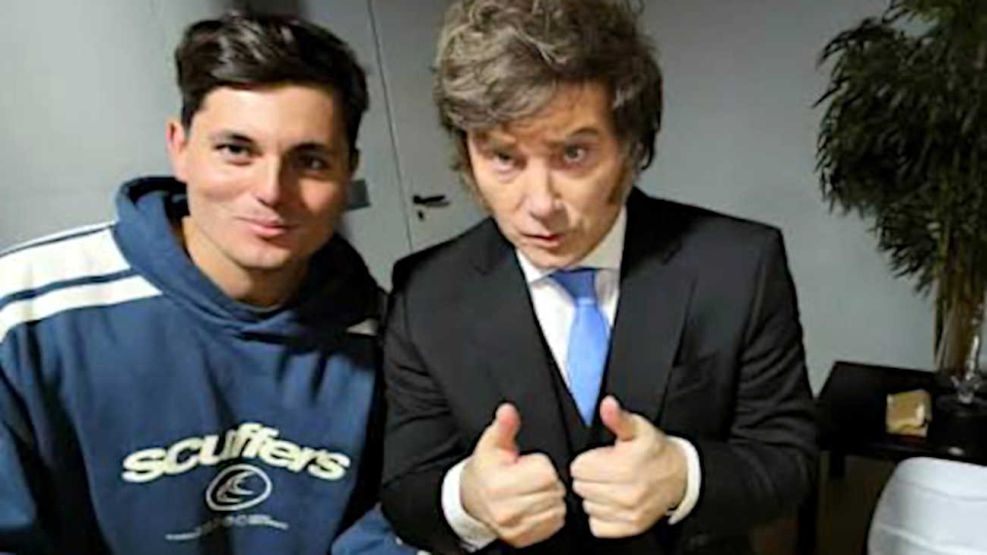 Javier Milei y Vito Quiles 02072026