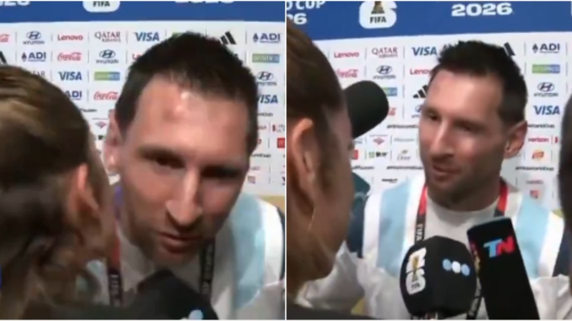 O gesto de Lionel Messi com Sofi Martínez na Copa do Mundo que se tornou viral