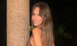 Rodeada de los exjugadores de la selección, Pampita dio cátedra de estilo en Miami: top albiceleste y palazzo