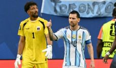 Vozinha y Lionel Messi