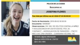 Buscan a la hija de un capitán retirado del Ejército