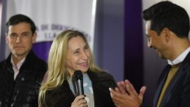 Karina Milei repartió sonrisas y saludos en Misiones: "El objetivo es que mi hermano sea reelecto en 2027"