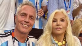Así vivieron Susana Giménez y Marley el partido de Argentina contra Cabo Verde