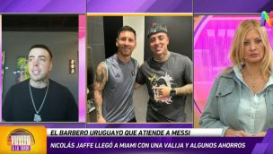 Nicolás Jaffe, el barbero de Lionel Messi y Duki