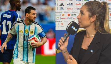 Lionel Messi y Sofi Martínez