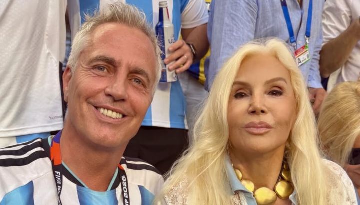 Así vivieron Susana Giménez y Marley el partido de Argentina contra Cabo Verde