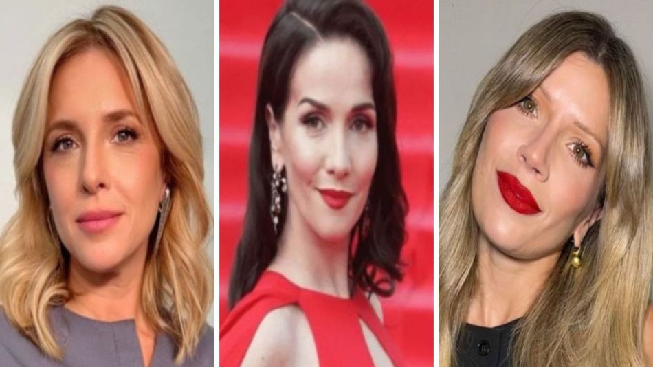 Carla Peterson, Natalia Oreiro y Laurita Fernández 