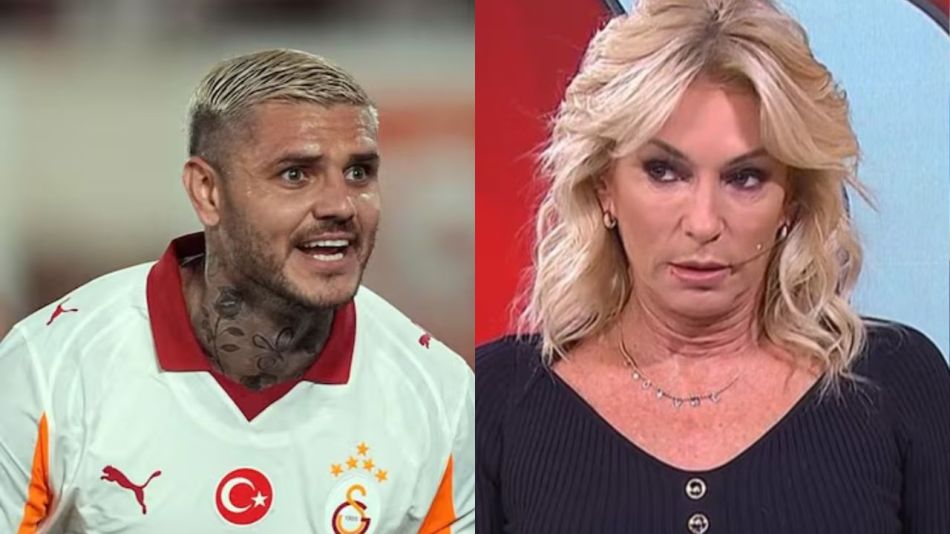Mauro Icardi y Yanina Latorre