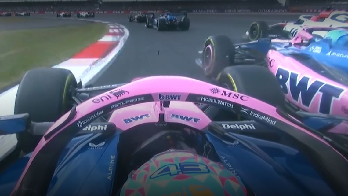 Emoção alpina: a fúria de Franco Colapinto em Pierre Gasly após um atrito em Silverstone