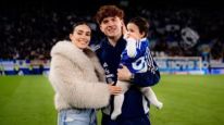 Valentín Barco y Yazmín Jaureguy junto a Gemma