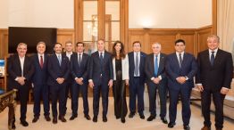 Gobernadores Santilli Llaryora