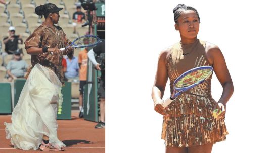 Naomi Osaka incorporó el estilo ‘tenis couture’ porque de ese modo siente que es una artista