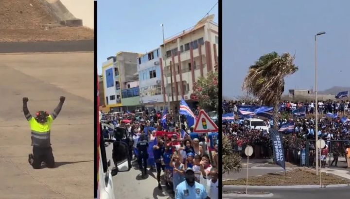Recibimiento a la Selección de Cabo Verde