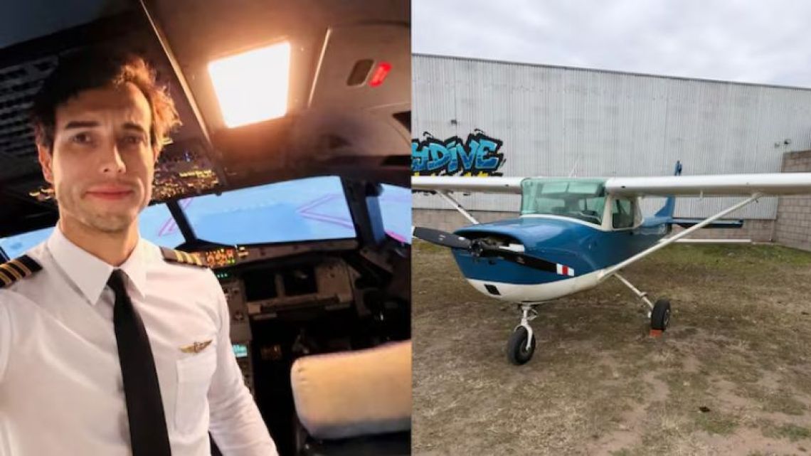 El responsable de Flying Parrot habló sobre el instructor que se arrojó del avión: Todo anduvo bien, cero indicio de que algo podía pasar