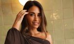 Antonela Roccuzzo marcó la tendencia con el nuevo boom en pantalones: el jean high waist wide leg